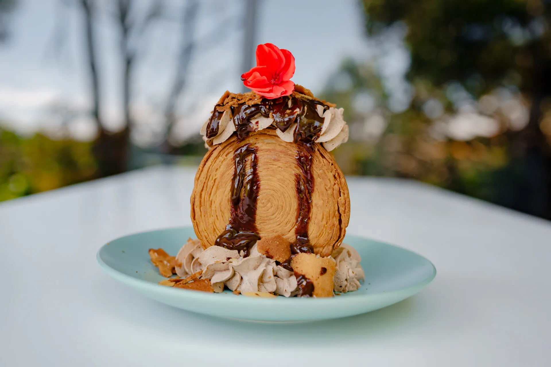 Fotografía de postre para restaurante