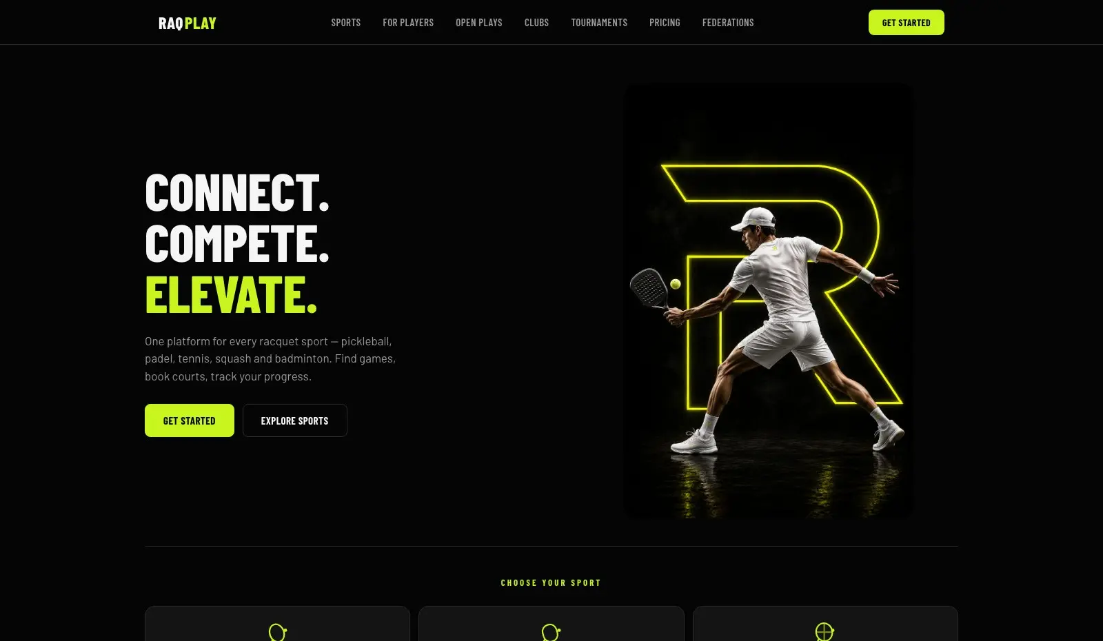 raqplay.com home page