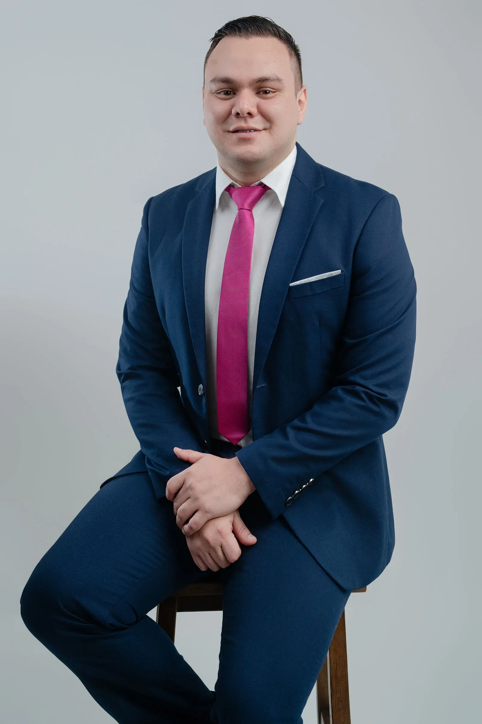 Studio executive portrait