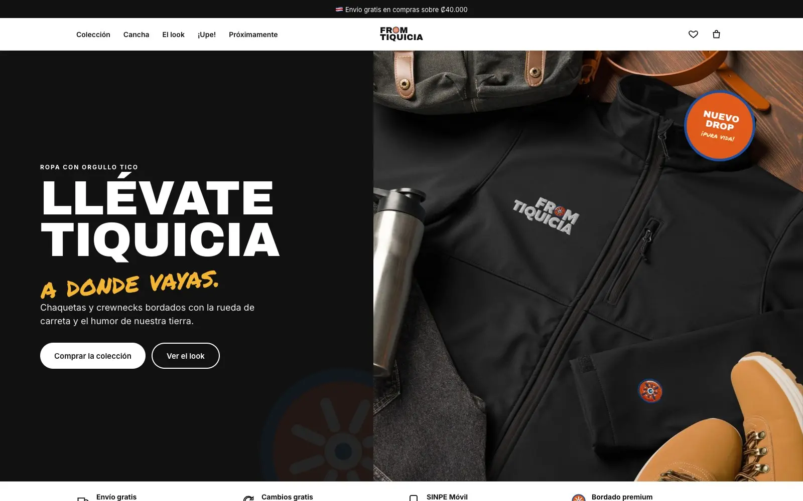 From Tiquicia store home page: take Tiquicia wherever you go