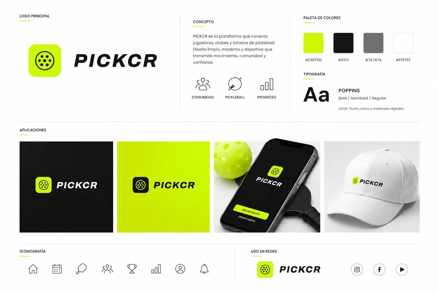 PICKCR brand guidelines